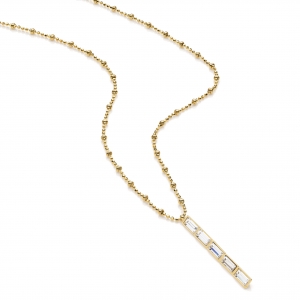 Collana in Argento con cristalli
